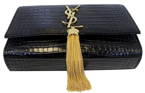 ysl jolie clutch|YSL crocodile clutch.